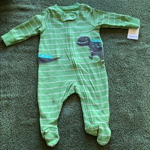 Carters zip-up with interlock snap at the top